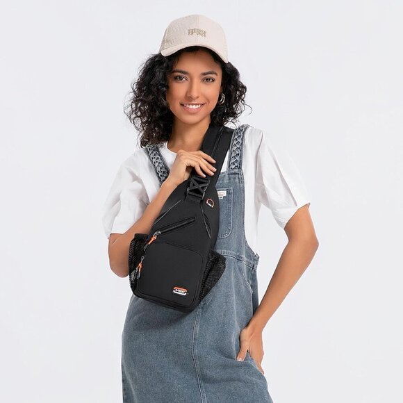 Premium Oxford Crossbody Bag - Multi-Pocket Sling Pack for Everyday Essentials main image 4